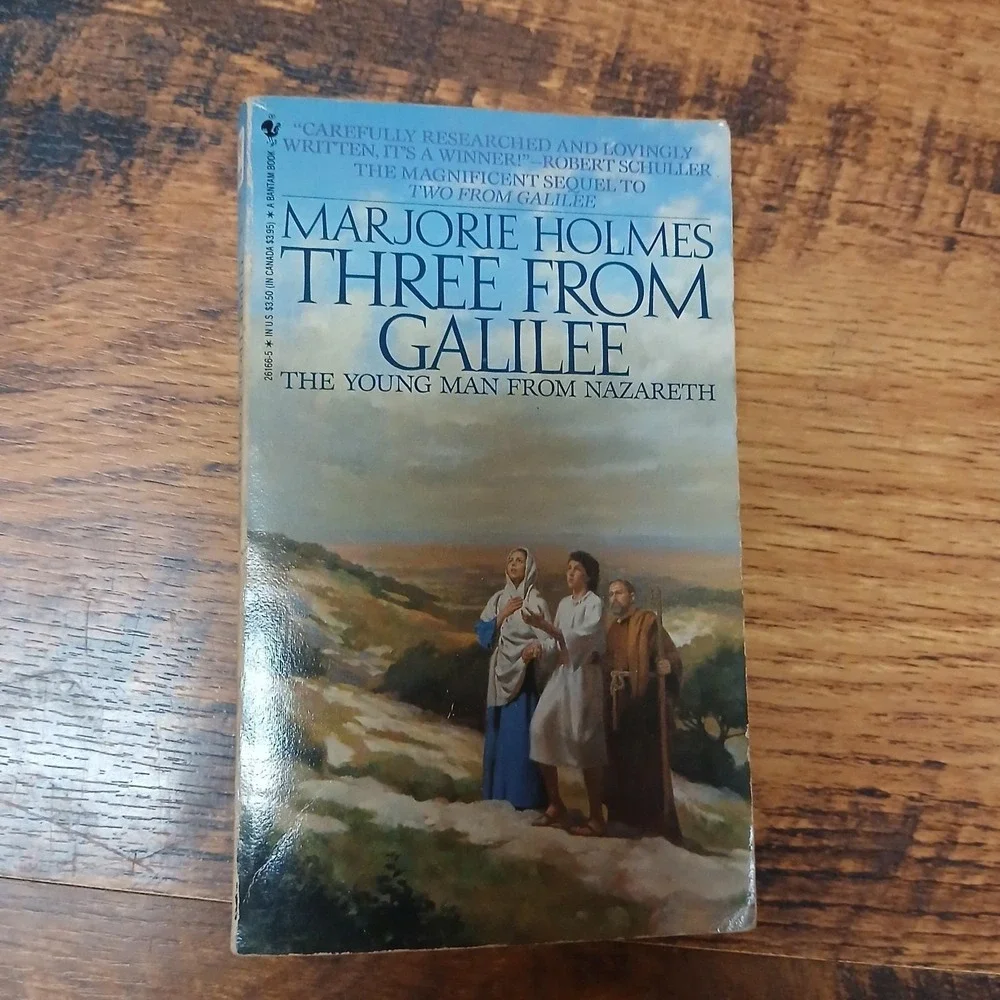 Vtg Marjorie Holmes PB Book Lot Two From Galilee Three From Galilee Christian